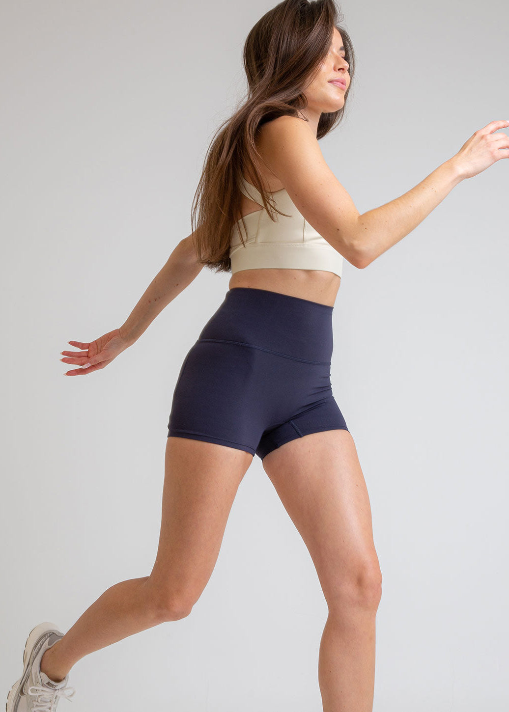 Short Cintura Compresiva Azul Marino