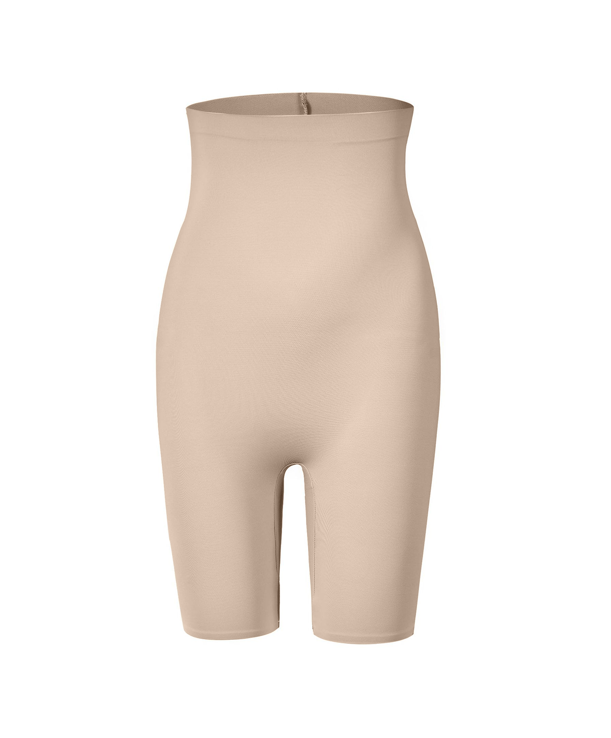 Short reductor tiro alto invisible beige