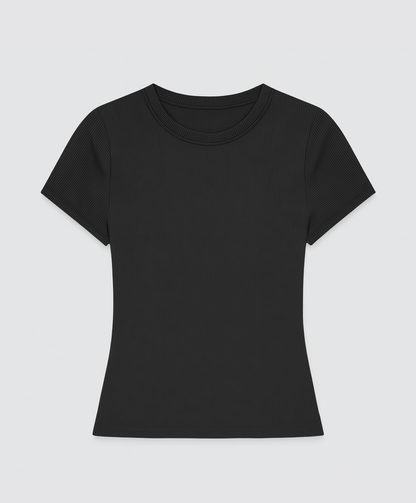 Camiseta modal premium negra