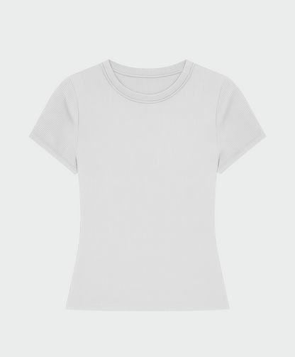 Camiseta modal premium blanca