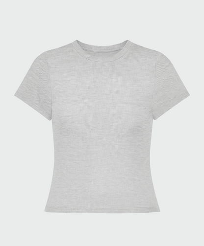 Camiseta modal premium gris
