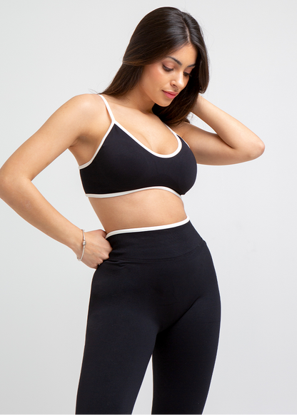 Sujetador Deportivo Sculpt Negro