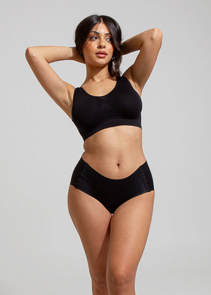 Top Seamless Sculpt Negro