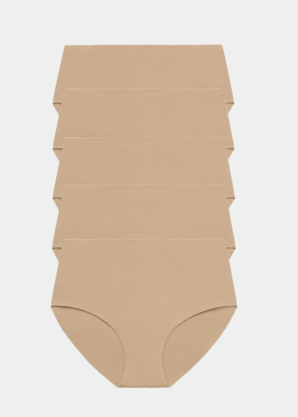 Pack 5 Braguitas moldeadoras nude